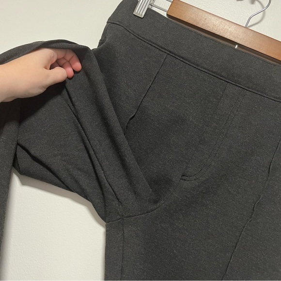 Spanx The Perfect Fit Spanxsmooth Ponte Flare Seam Pants Gray M - Picture 4 of 13